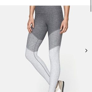 Three tone  warm up leggings 7/8 length